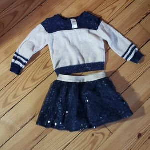 18 month Oshkosh Skirt/Sweater